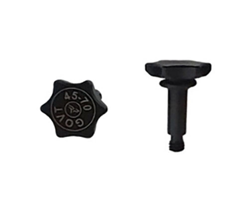 Der oversized Marlin Lever Quick Takedown Screw aus robustem 4140 Chromoly-Stahl ermöglicht schnelles Entfernen des Hebels für einfache Reinigung und schnellen Wechsel.